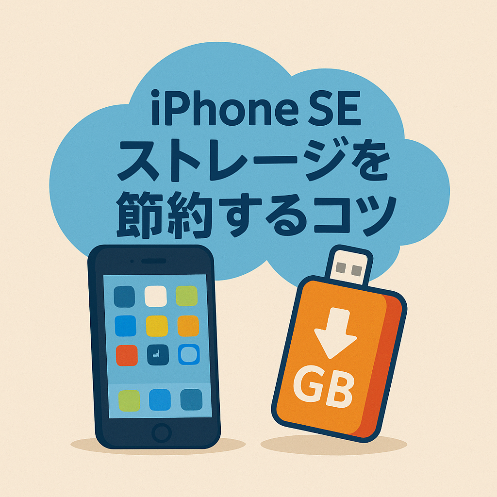 iPhone SE ストレージ容量を節約するコツ【初心者・シニア向け完全ガイド】
